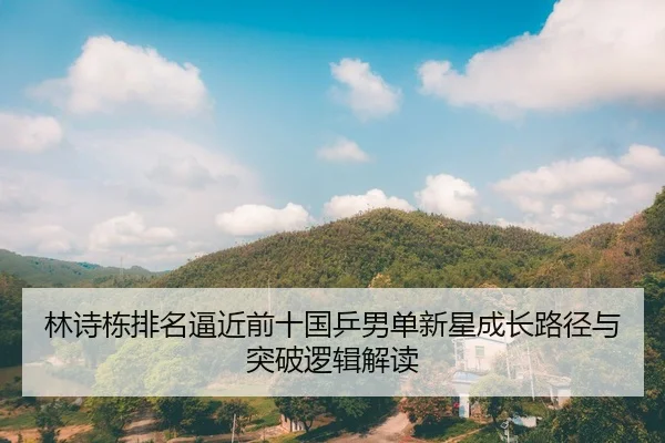 林诗栋排名逼近前十国乒男单新星成长路径与突破逻辑解读